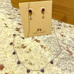 Chloe & Isabel Necklace and Earrings